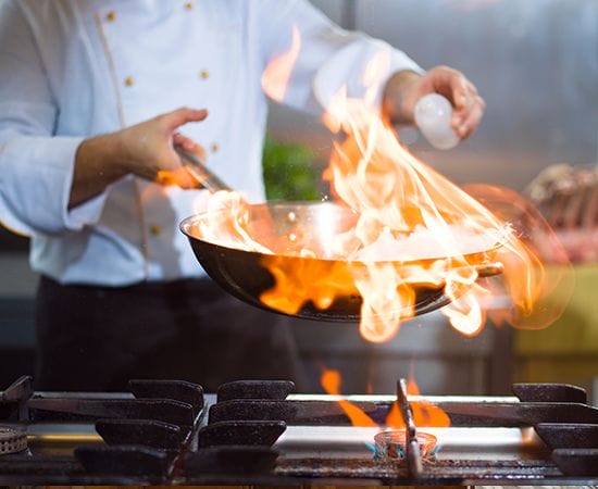 Chef Cooking