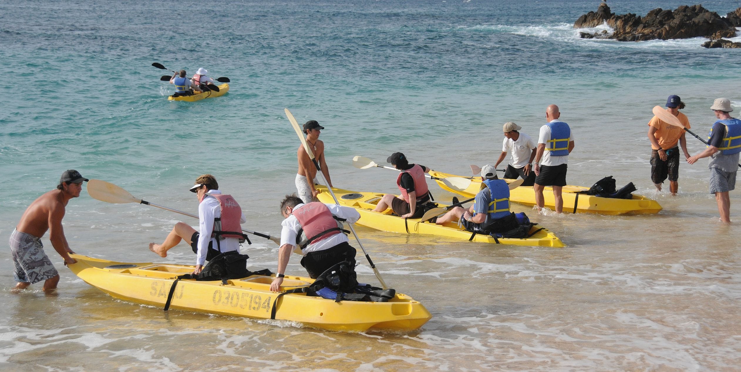 Kayaking in Cabo